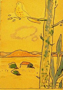Four Illustrations For The The Book Paradiso 1 — Žozep Mompou Denkaus