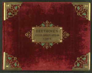 Sonata For Piano And Violoncello (a Major) Op. 69, 1st Movement — Ludwig Van Beethoven, Romanticism