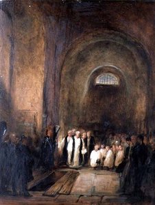 Turner's Burial In The Crypt Of St. Paul's — George Jones