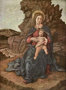 Die Madonna Der Steinmetze — Andrea Mantegna