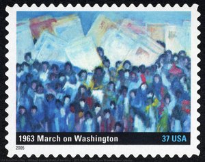 37c 1963 March on Washington stamp