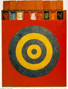 Zielscheibe Mit Gipsabgüssen — Jasper Johns