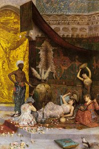 Alberto A Musical Interlude In The Harem — Fabbio Fabbi