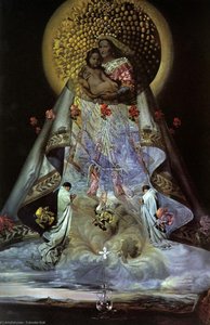 The Virgin Of Guadalupe, 1959 — Salvador Dalí