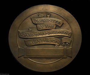 Century Association Service Medal (reverse) — Paul Manship