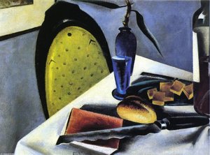 Still LIfe with Yellow-Green Chair