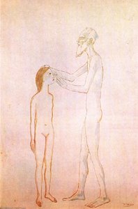 Blind Man And Girl — Pablo Picasso