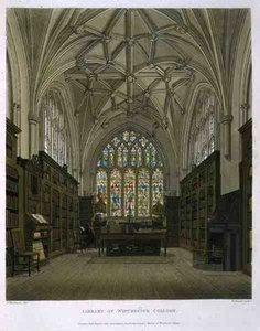 Library Of Winchester College — Frederick Mackenzie