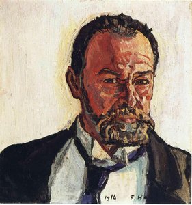 Self Portrait — Ferdinand Hodler, Symbolist Movement