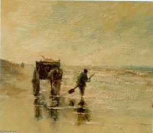 Strandgezicht — Evert Pieters