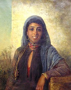 An Eastern Maid — Frederick Goodall