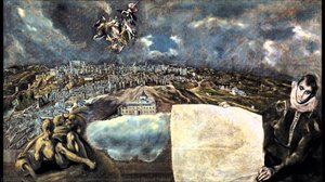 View And Plan Of Toledo — El Greco, Mannerist Expressionism
