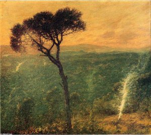 A Ligurian Valley, Italy — Henry Herbert La Thangue