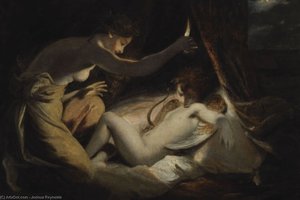 Cupid And Psyche — Sir Joshua Reynolds