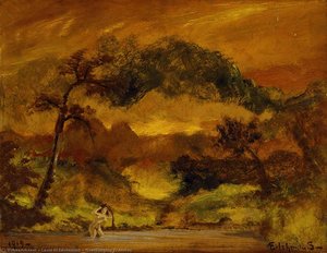 Overhanging Branches — Louis Michel Eilshemius