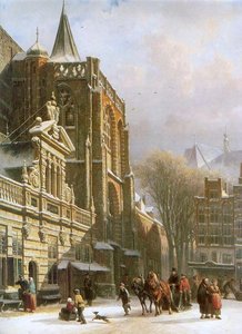 St. Michael Church In Zwolle — Cornelis Springer