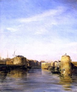 Entry To The Port Of Le Havre — Jean Antoine Théodore De Gudin