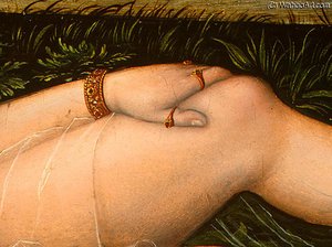 The Nymph Of The Spring, After Detalj - (4,) — Lucas Cranach The Elder