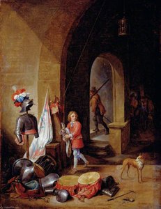 A Guard Room — David Teniers The Younger