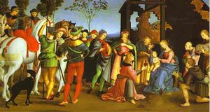 Adoration Of The Magi — Raphael, High Renaissance