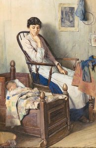 Motherhood — Walter Langley