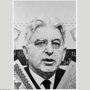 Arthur F. Burns — Boris Chaliapin
