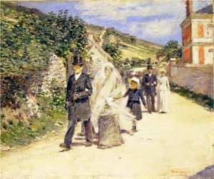 The Wedding March — Theodore Robinson