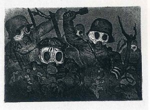 Stormtroops Advancing Under Gas — Otto Dix