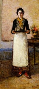The Maid Of The Bandini House — Silvestro Lega