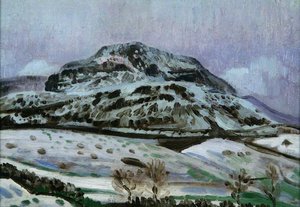 Welsh Landscape In Winter — Derwent Lees