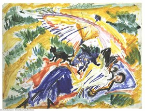 Sun Bath — Ernst Ludwig Kirchner
