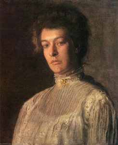 Portrait Of Mrs. Kern Dodge (helen Peterson Greene) — Thomas Eakins