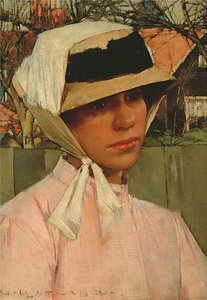 Portrait Of A Young Girl — Henry Herbert La Thangue