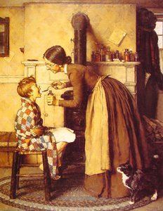 Spring Tonic — Norman Rockwell, Contemporary Realism