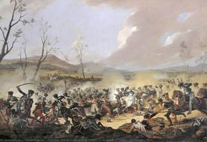 The Final Charge Of The British Cavalry At The Battle Of Orthez, 27 February 1814 — Denis Dighton