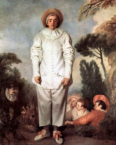 Gilles — Jean-antoine Watteau, Rokoko