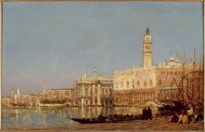 Venise. Le Palais Des Doges — Felix Ziem