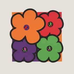 Vibrant Botanical Symmetry: A Singular Masterpiece Of Bold Organic Forms And Color — Caroline Pelletier, Aggressive Confrontational Pop