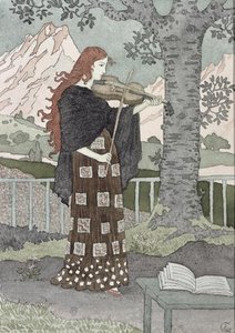 A Musician — Eugène Samuel Grasset