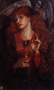 The Damsel Of The Sanct Grail — Edward Coley Burne-jones