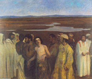 Joseph Sold Into Slavery By His Brothers — Károly Ferenczy