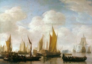 Visit Of Frederick Hendriks Ii To Dordrecht In 1646 — Simon Jacobsz De Vlieger