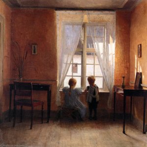 Peder Vilhelm Ilsted Ved Vinduet ( A The Window) — Peter Ilsted, Golden Age