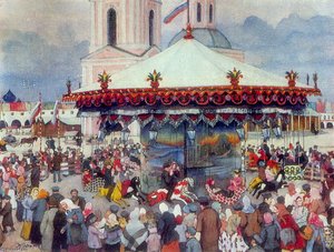 The Carousel — Konstantin Yuon