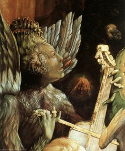 Engelkonzert (detail) — Matthias Grünewald