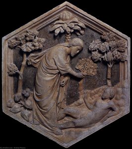 The Creation Of Adam — Andrea Pisano, Gothic Renaissance