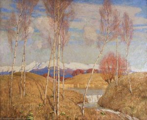 Early Spring In The Austrian Tyrol — Adrian Scott Stokes