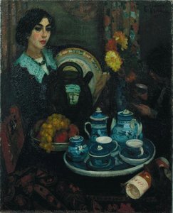 Interior - Tea set and toast