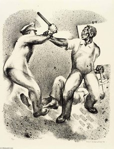 Strike Scene — Louis Lozowick