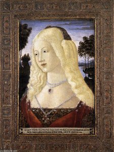 Portrait Of A Lady — Neroccio De Landi, Early Renaissance